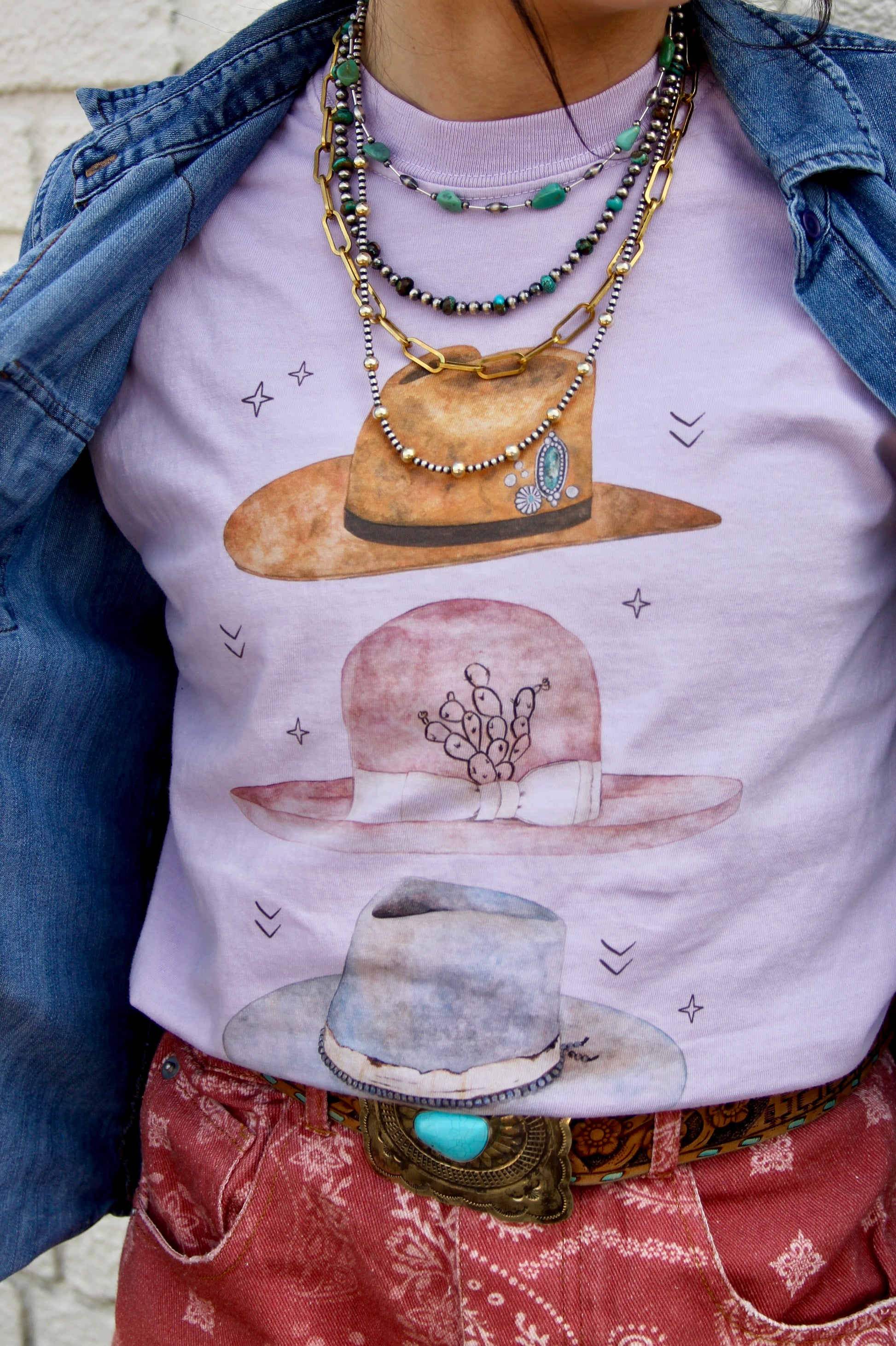 The Triple Hat Tee