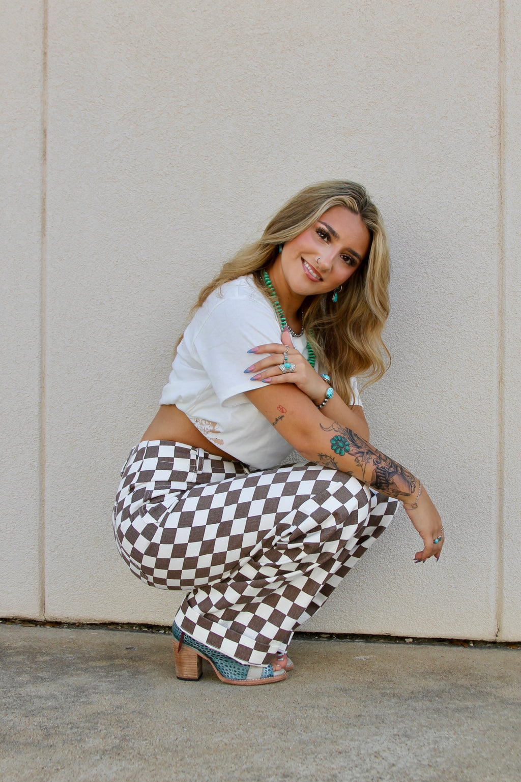 The Sarah Bottoms in Brown