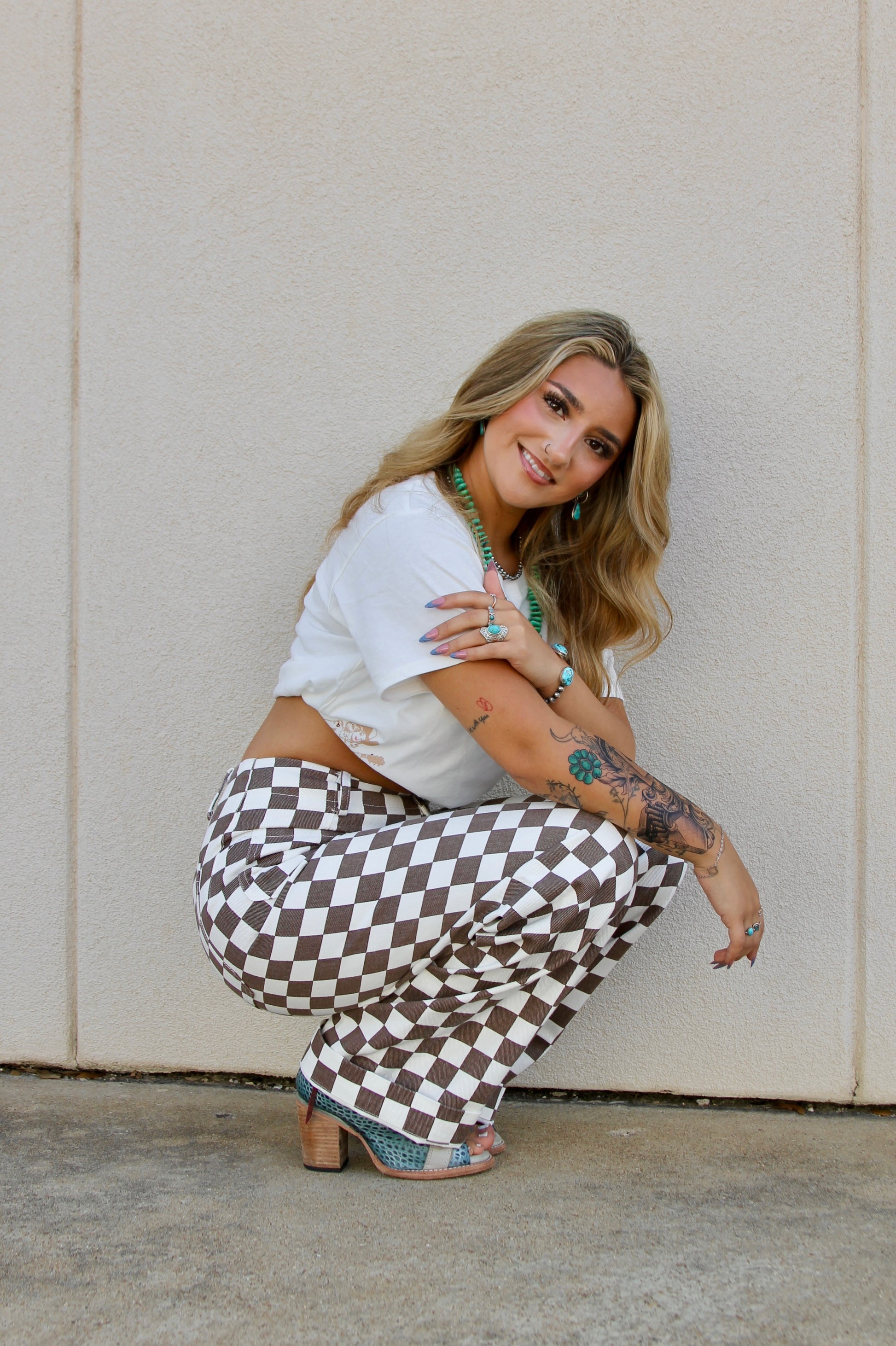 The Sarah Bottoms in Brown