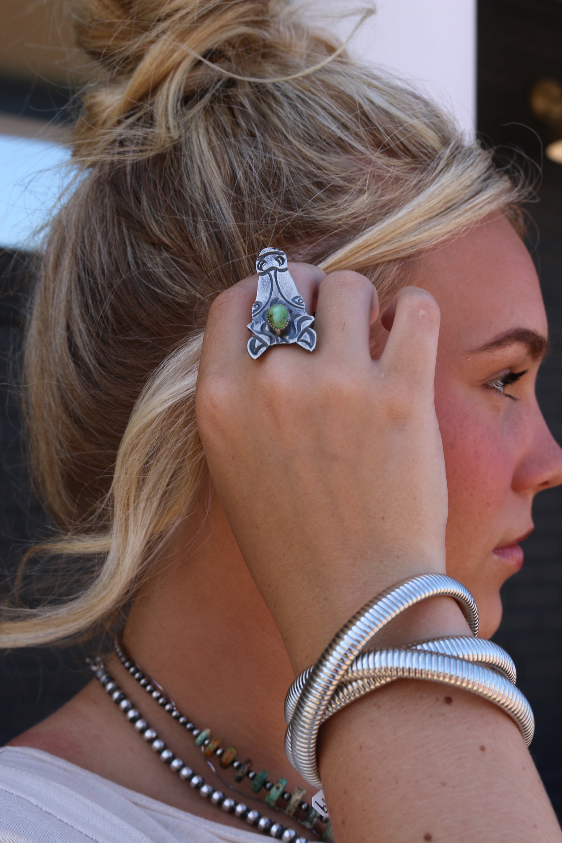 The Liv Bangles in Silver